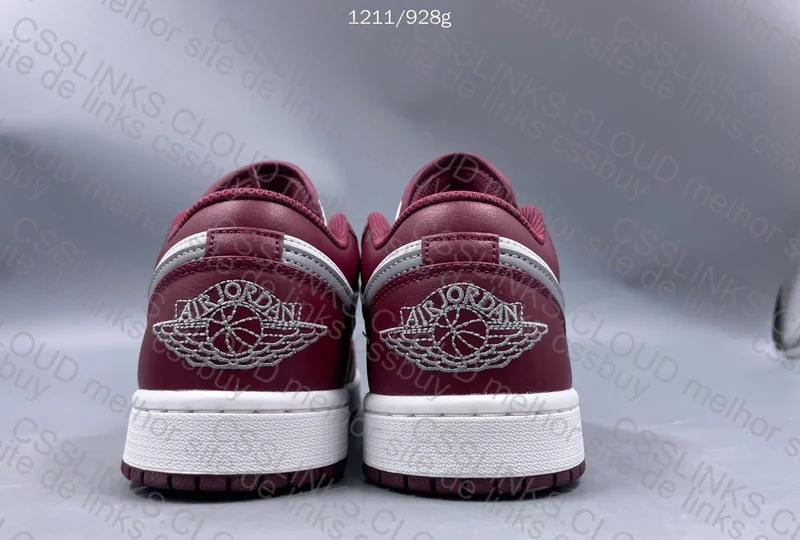 AJ1 Low ''Bordeaux'' 7