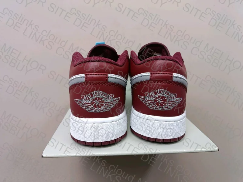 AJ1 Low Bordeaux DT 4