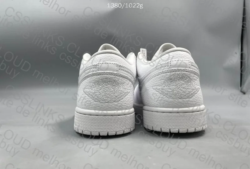 AJ1 Low White 6