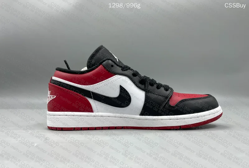 AJ1 Low Bred Toe