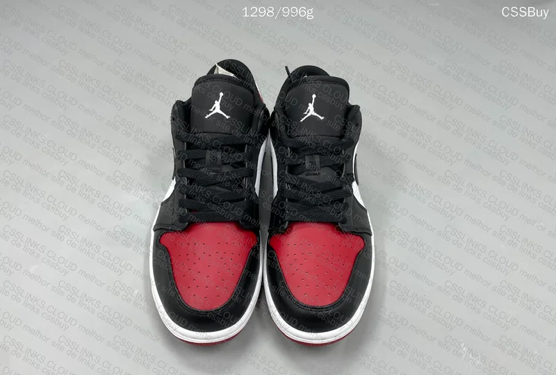 AJ1 Low Bred Toe 5