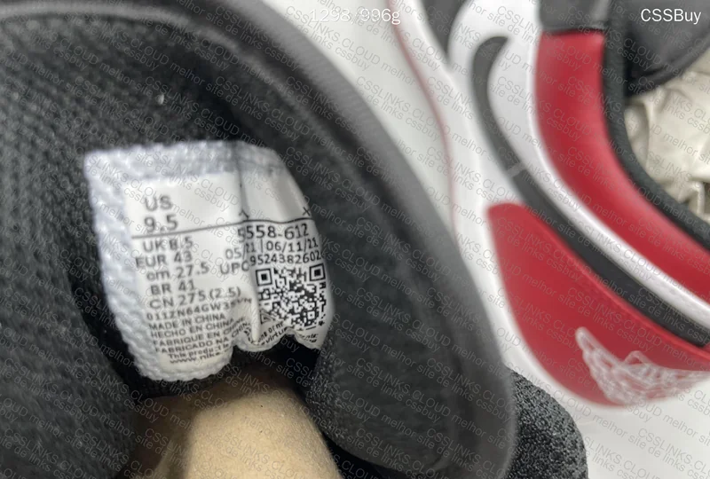 AJ1 Low Bred Toe 7