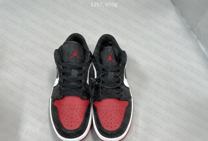 AJ1 Low Bred Toe