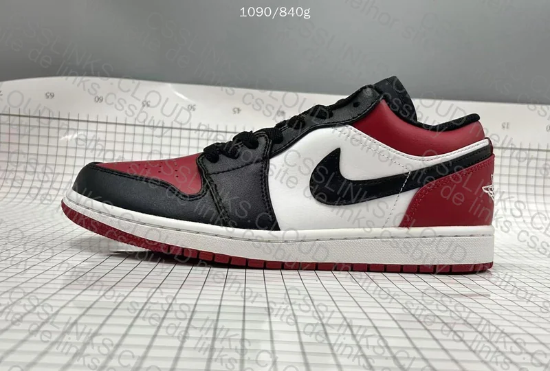 AJ1 Low "Bred Toe" DT 10