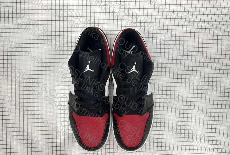 AJ1 Low "Bred Toe" DT 2