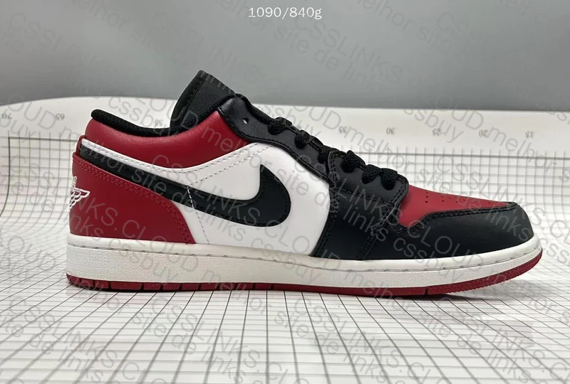 AJ1 Low "Bred Toe" DT 7