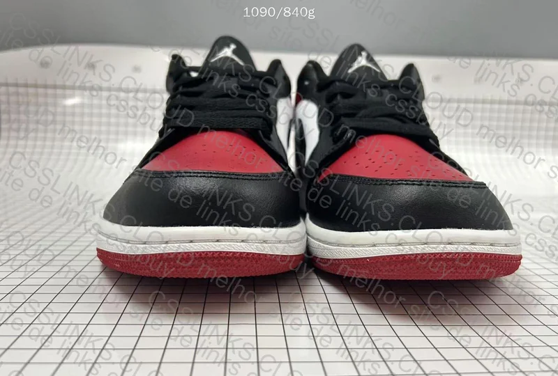 AJ1 Low "Bred Toe" DT 8