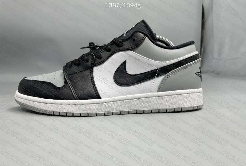 AJ1 Low Gray 8