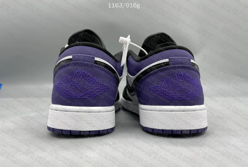 AJ1 Low "Court Purple" 3