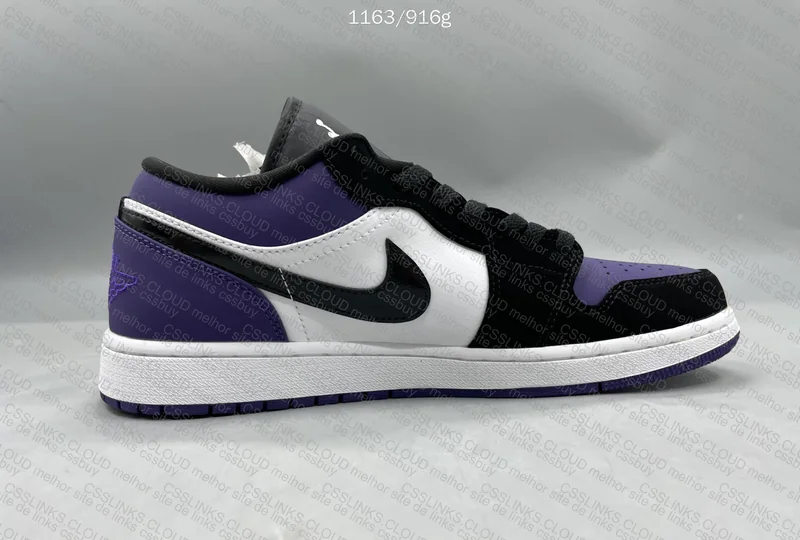 AJ1 Low "Court Purple" 4