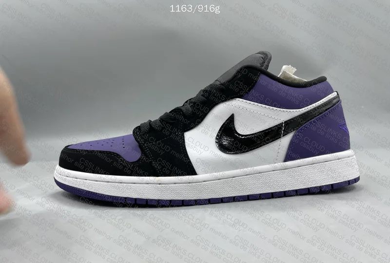 AJ1 Low "Court Purple" 5