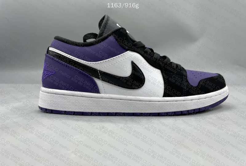 AJ1 Low "Court Purple" 7
