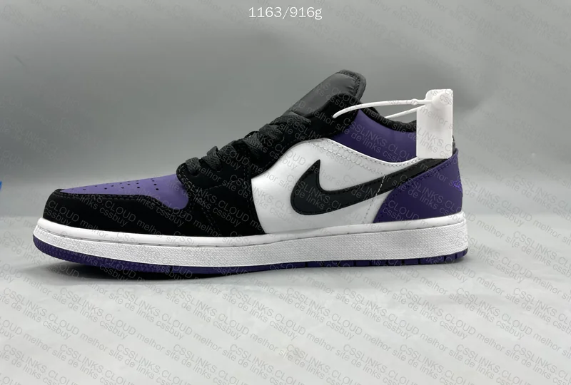 AJ1 Low "Court Purple" 9
