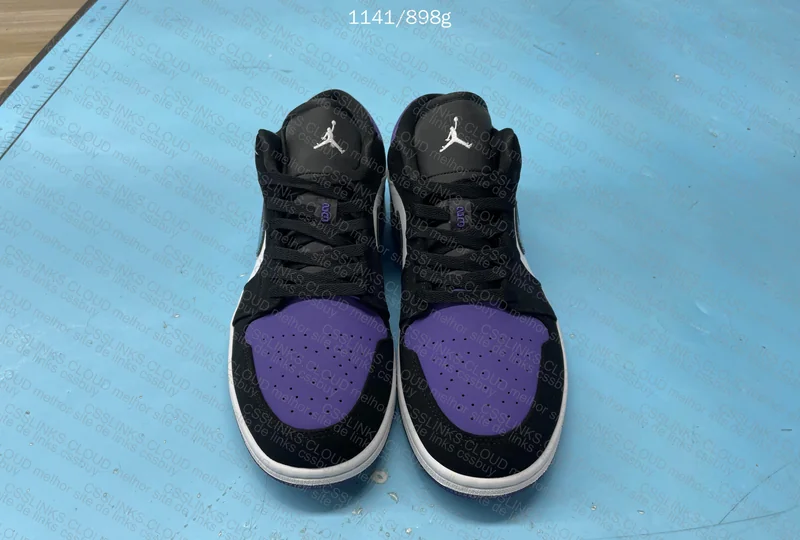 AJ1 Low Court Purple