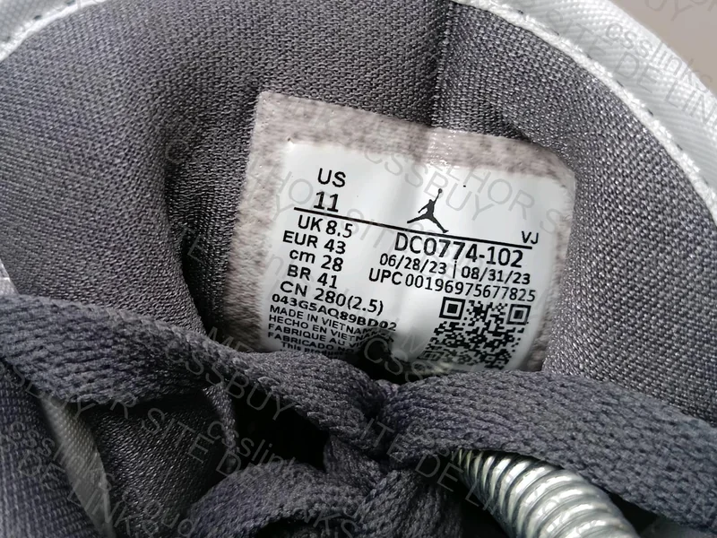 AJ1 Low Dark Grey 5