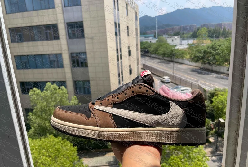 Aj1 Low Dark Mocha TRAVIS SCOTT 6