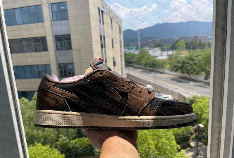 Aj1 Low Dark Mocha TRAVIS SCOTT 7