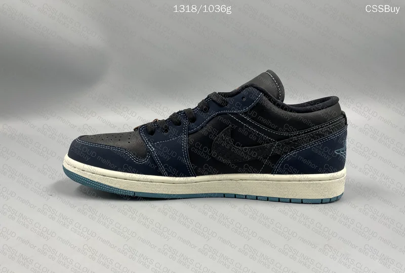 AJ1 LOW - DARK OBSIDIAN 3