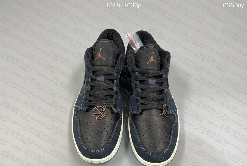 AJ1 LOW - DARK OBSIDIAN 6
