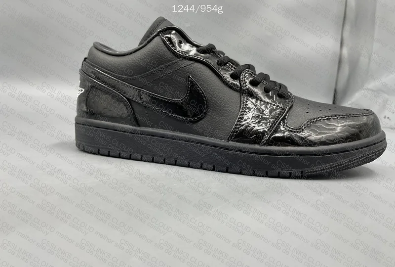 AJ1 low Darth Vader 4