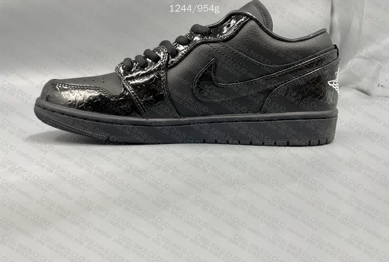 AJ1 low Darth Vader 5