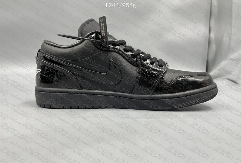 AJ1 low Darth Vader 6