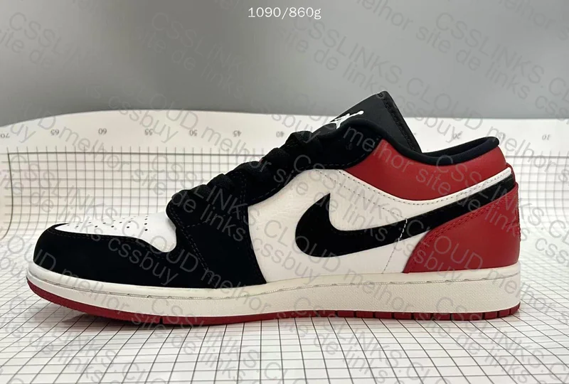AJ1 Low DT Red 5