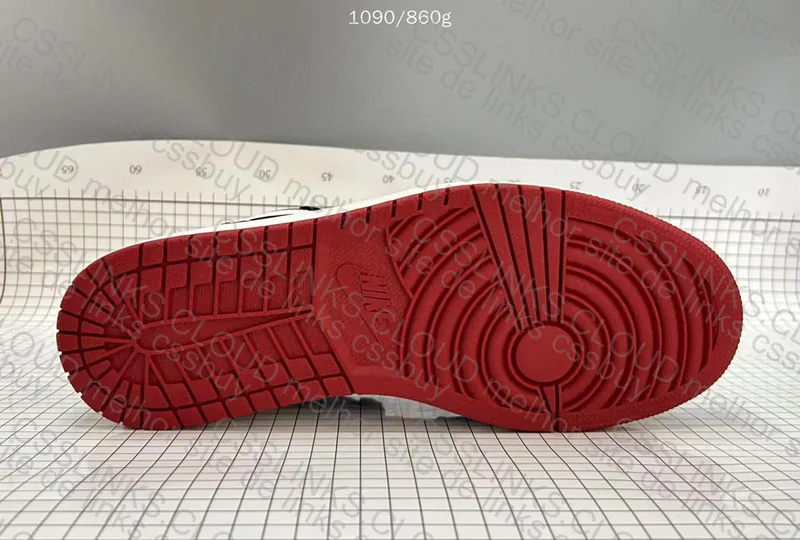 AJ1 Low DT Red 7