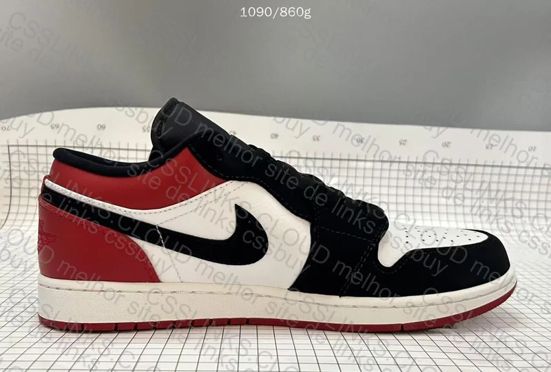 AJ1 Low DT Red 8
