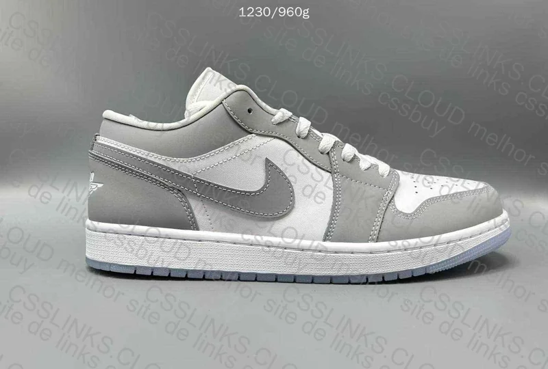 AJ1 LOW DT WOLF GREY