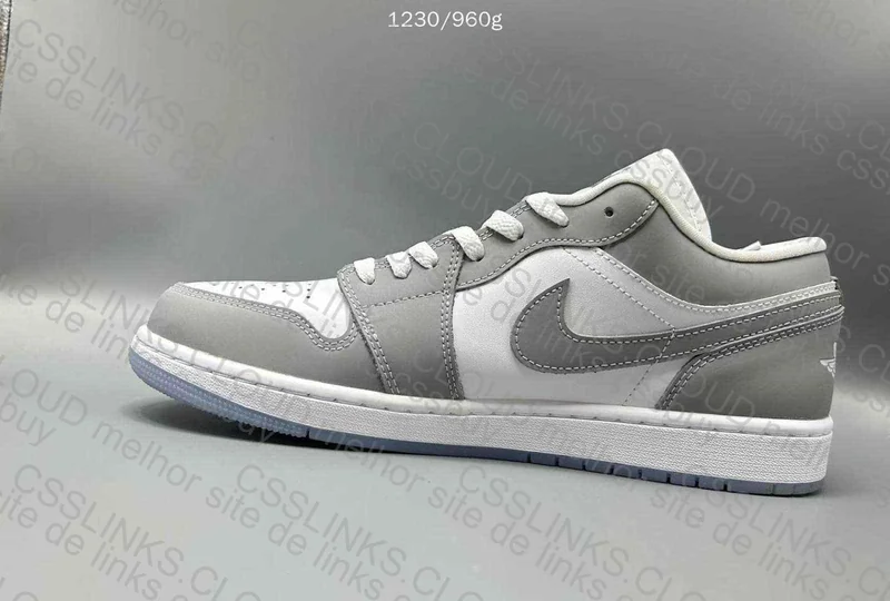 AJ1 LOW DT WOLF GREY 3