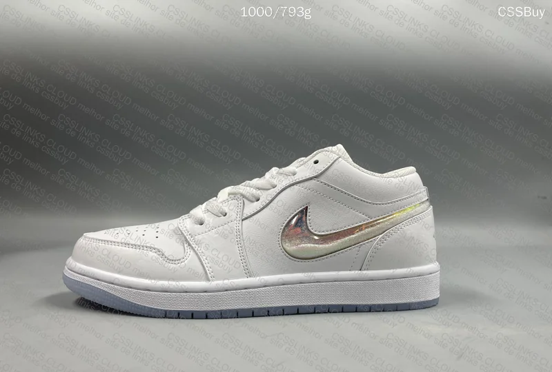 AJ1 low “Glitter Swoosh” 7