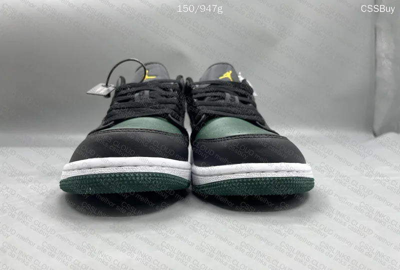 AJ1 Low Green Toe Dt 2