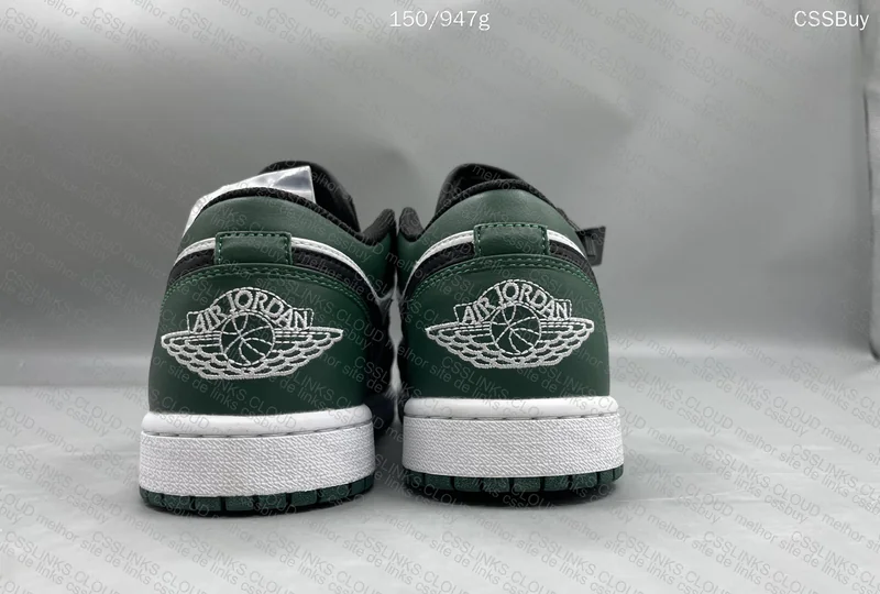 AJ1 Low Green Toe Dt 3