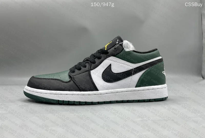 AJ1 Low Green Toe Dt 4