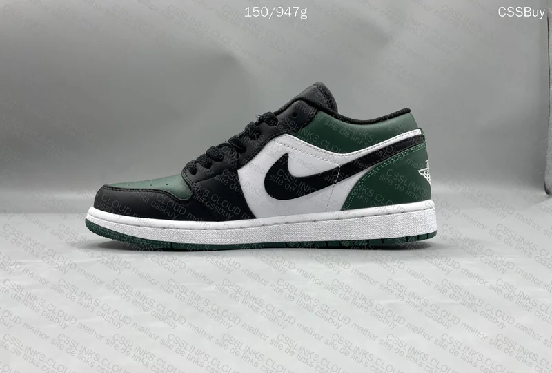 AJ1 Low Green Toe Dt 6