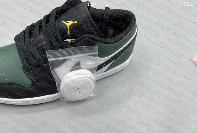 AJ1 Low Green Toe Dt 8