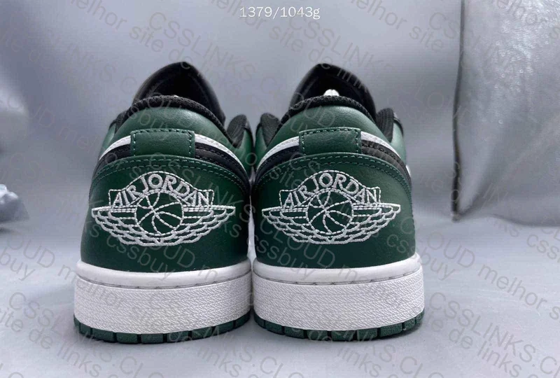 AJ1 LOW Green Toe DT 4