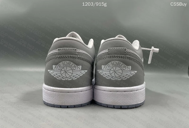AJ1 LOW Grey Wolf 3