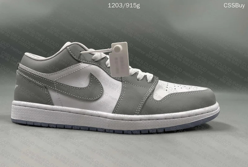 AJ1 LOW Grey Wolf 4