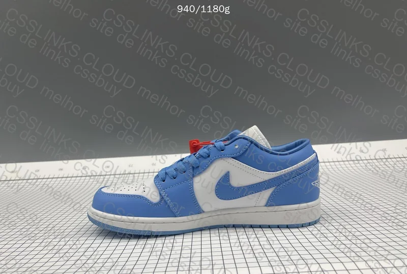 AJ1 Low Help North Carolina Blue 2