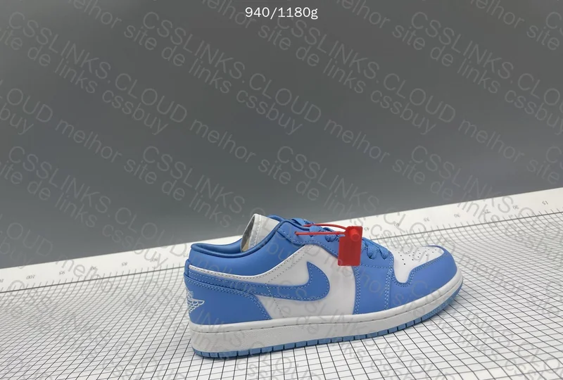 AJ1 Low Help North Carolina Blue 4