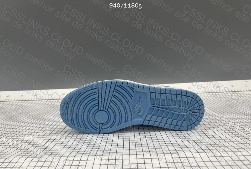 AJ1 Low Help North Carolina Blue 7