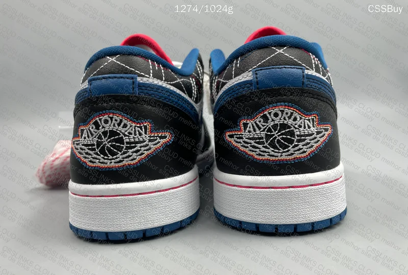 AJ1 Low industrial blue sashiko (GL?)