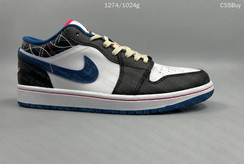 AJ1 Low industrial blue sashiko (GL?) 5