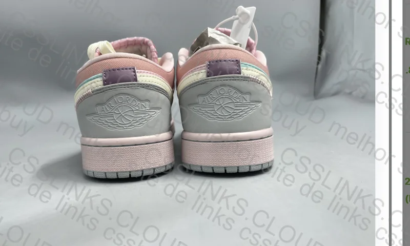AJ1 Low Lilac