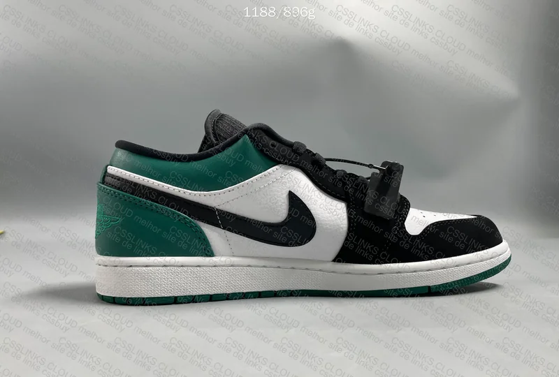 AJ1 Low Mystic Green 5