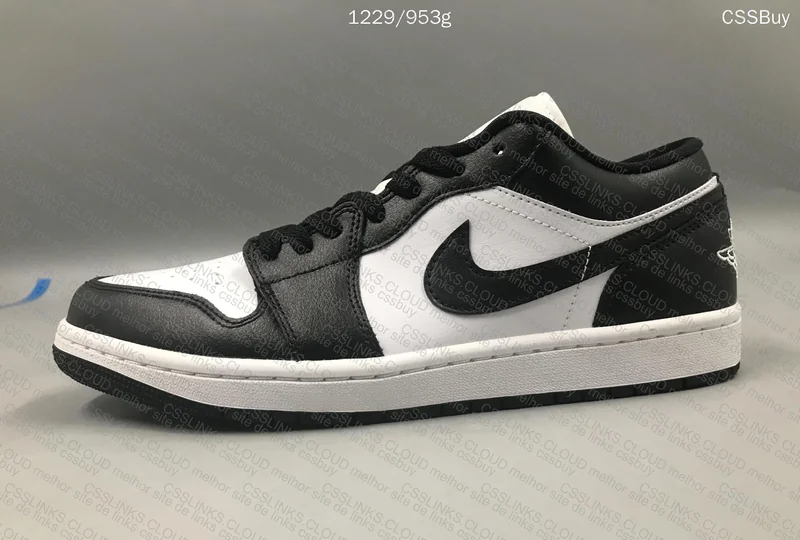 AJ1 low panda 4