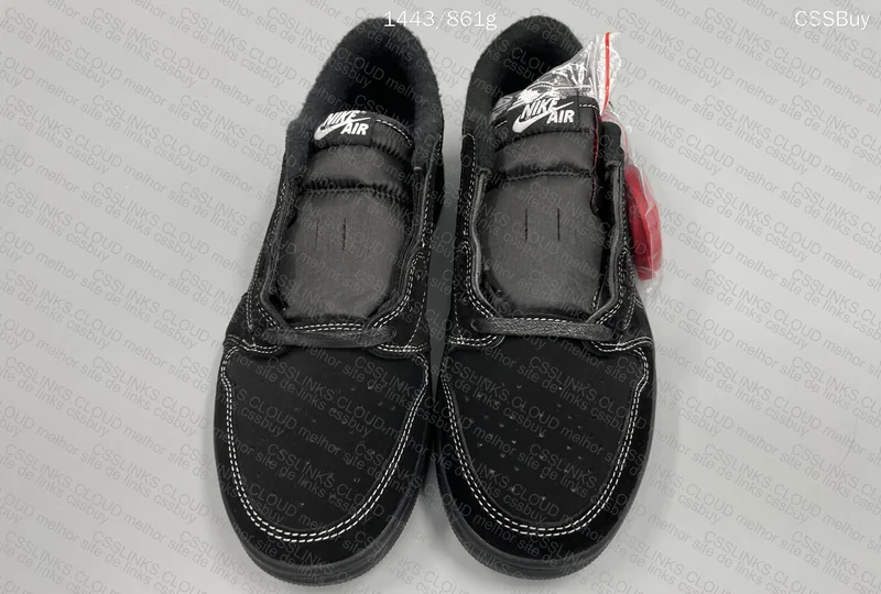 AJ1 low phantom black LX