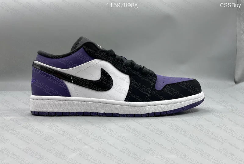 AJ1 Low Purple 2